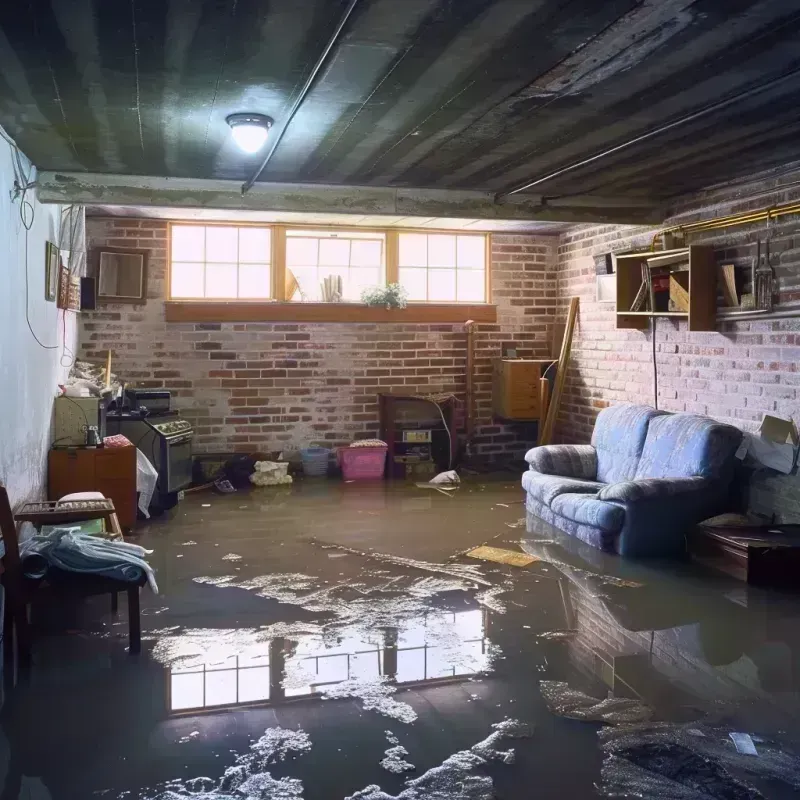 Flooded Basement Cleanup in Oakport, MN